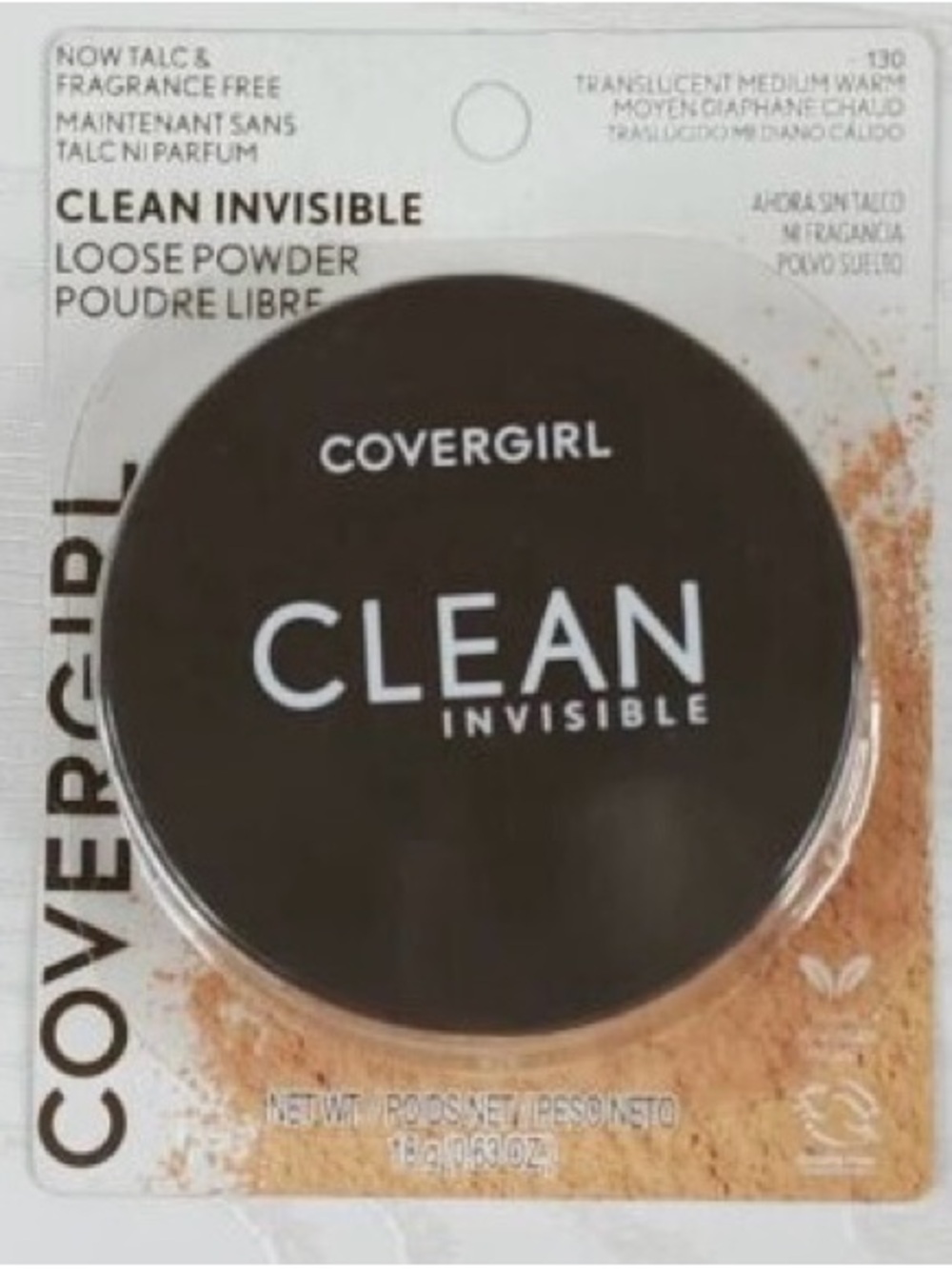 COVERGIRL Clean Invisible Pressed Powder - Translucent Medium Warm